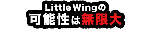 Little Wingの 可能性は無限大